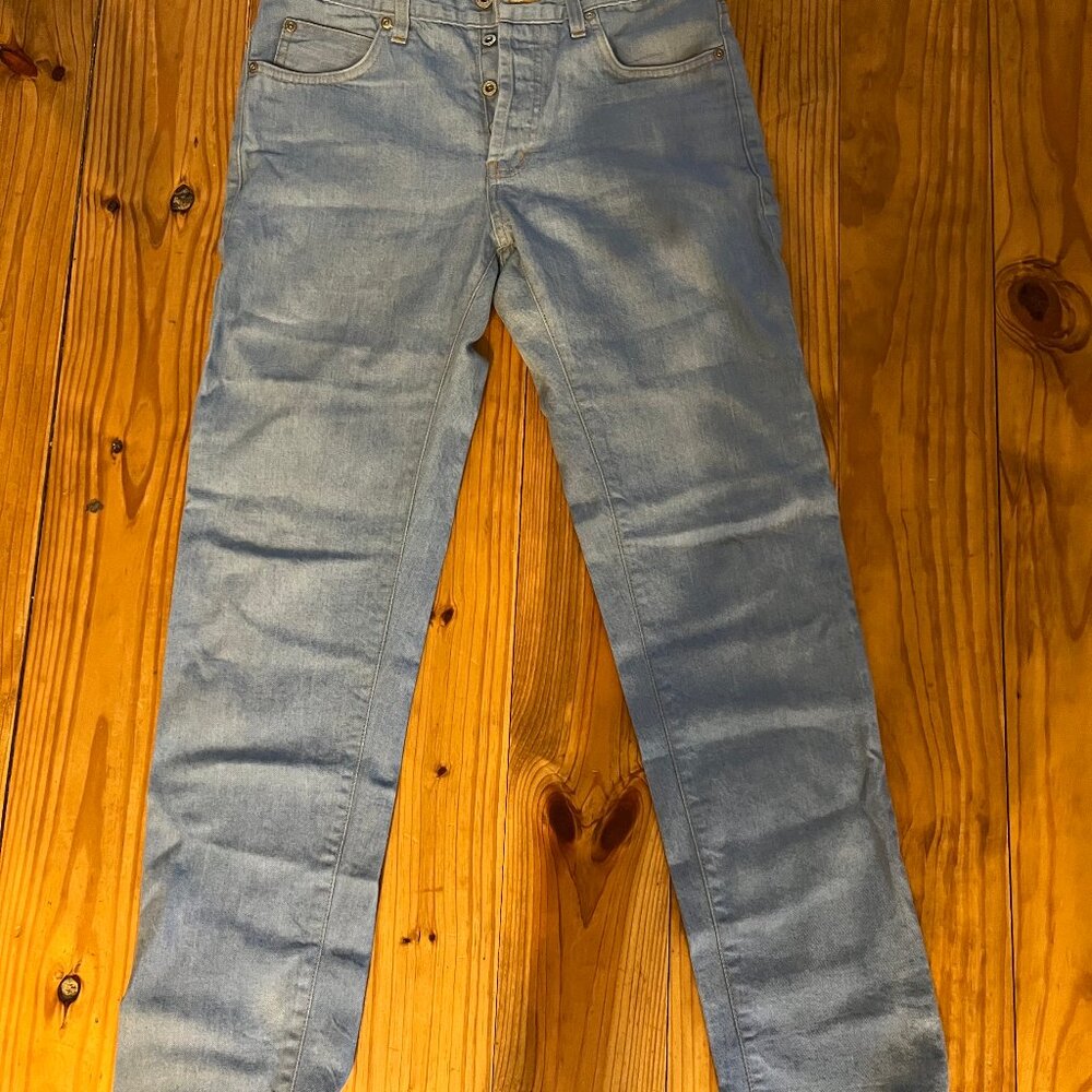 Naked & Famous Sakura Sky Light Blue Super Guy Slim fit Jeans